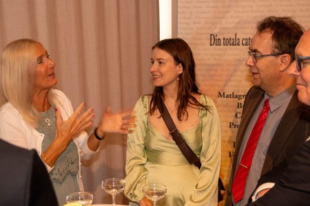 Bild från "Examensmiddagen"