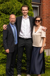 Bild från "Examensmiddagen"