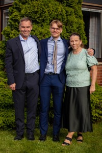 Bild från "Examensmiddagen"