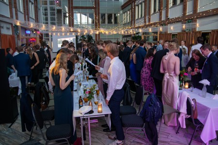 Bild från "Examensmiddagen"