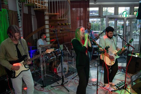 Bild från "Examensmiddagen"