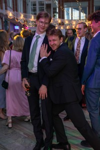 Bild från "Examensmiddagen"