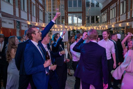 Bild från "Examensmiddagen"