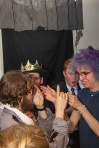 Bild från "Grøtzittning"