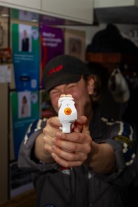 Bild från "Grøtzittning"