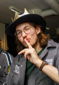 Bild från "Grøtzittning"