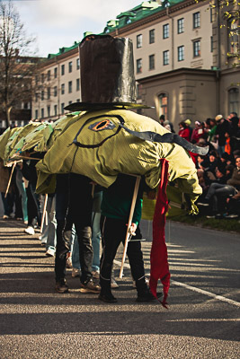 Bild från "Cortègen"