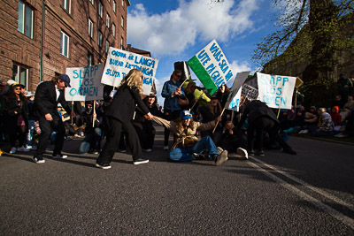 Bild från "Cortègen"