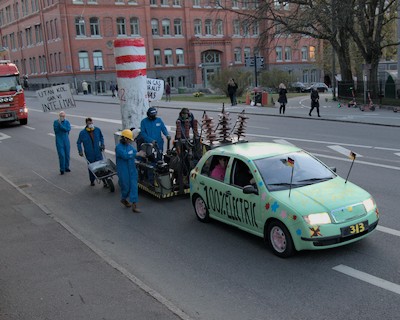 Bild från "Cortègen"