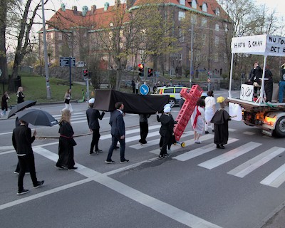 Bild från "Cortègen"