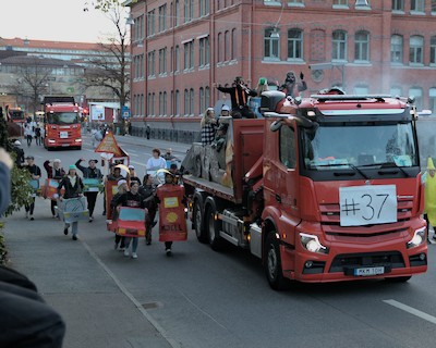 Bild från "Cortègen"