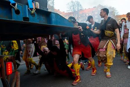 Bild från "Cortègen"