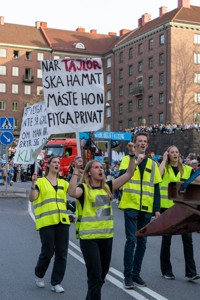 Bild från "Cortègen"