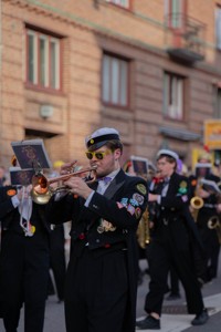 Bild från "Cortègen"