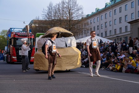 Bild från "Cortègen"