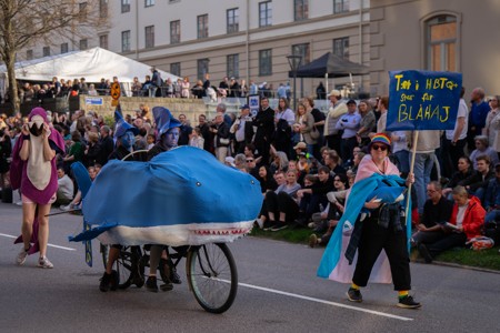 Bild från "Cortègen"