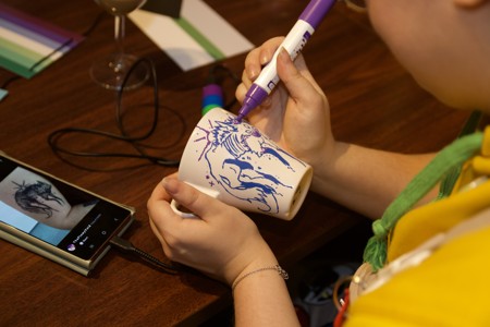 Bild från "Måla och skåla"