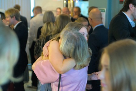 Bild från "Examensmiddagen"