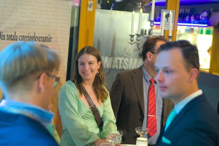 Bild från "Examensmiddagen"