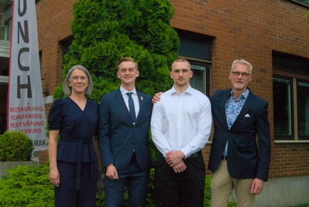 Bild från "Examensmiddagen"