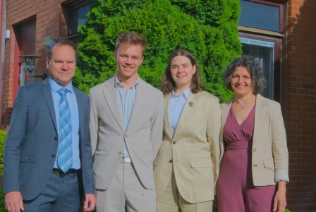 Bild från "Examensmiddagen"