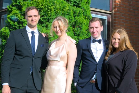 Bild från "Examensmiddagen"