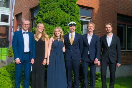 Bild från "Examensmiddagen"