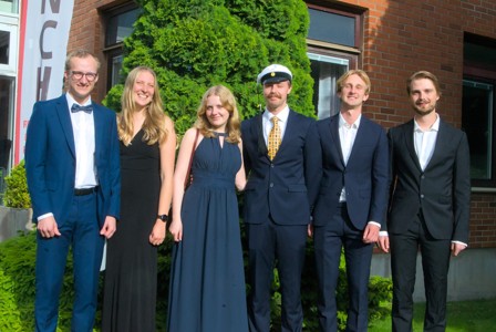 Bild från "Examensmiddagen"