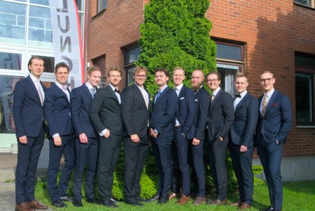 Bild från "Examensmiddagen"