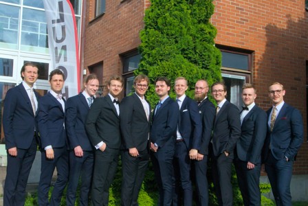 Bild från "Examensmiddagen"