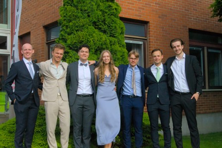 Bild från "Examensmiddagen"