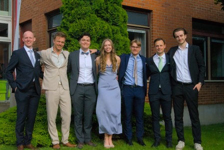 Bild från "Examensmiddagen"