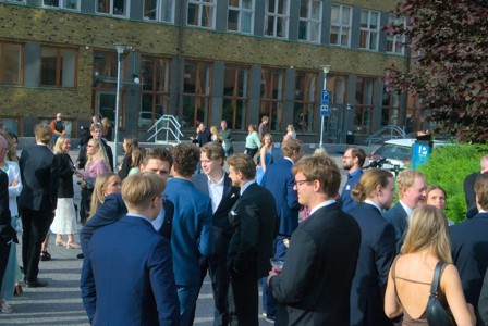 Bild från "Examensmiddagen"