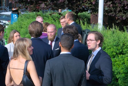 Bild från "Examensmiddagen"