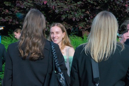 Bild från "Examensmiddagen"