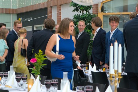 Bild från "Examensmiddagen"