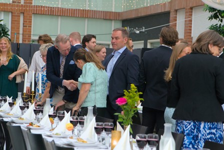 Bild från "Examensmiddagen"