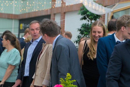 Bild från "Examensmiddagen"