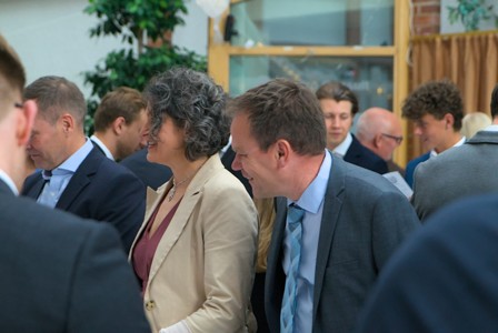 Bild från "Examensmiddagen"