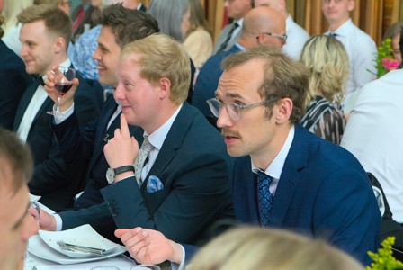 Bild från "Examensmiddagen"