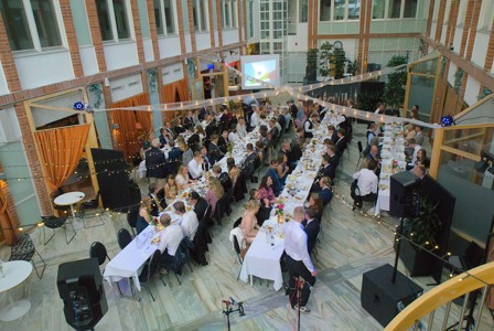 Bild från "Examensmiddagen"