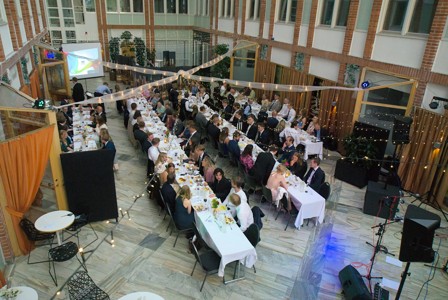 Bild från "Examensmiddagen"