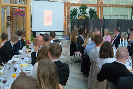 Bild från "Examensmiddagen"