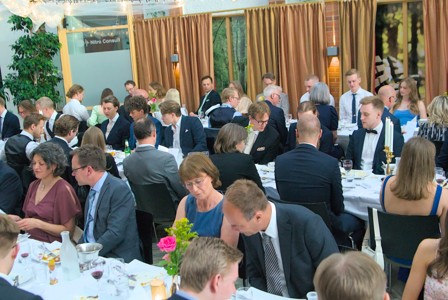 Bild från "Examensmiddagen"