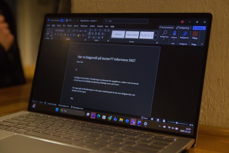 Bild från "SNZ Pluggkväll"