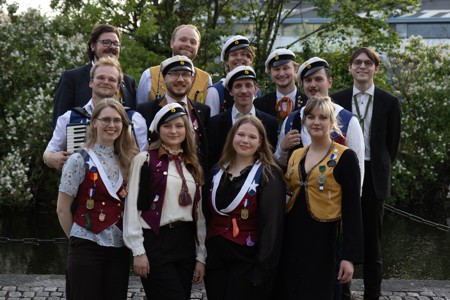 Bild från "Examensmiddagen"