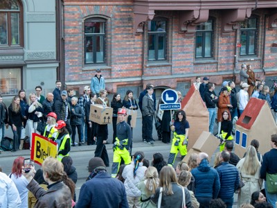 Bild från "Cortègen"