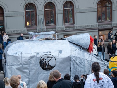 Bild från "Cortègen"
