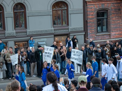 Bild från "Cortègen"