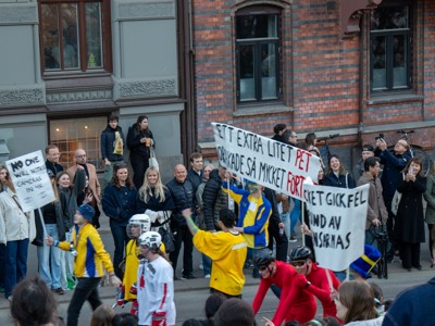 Bild från "Cortègen"